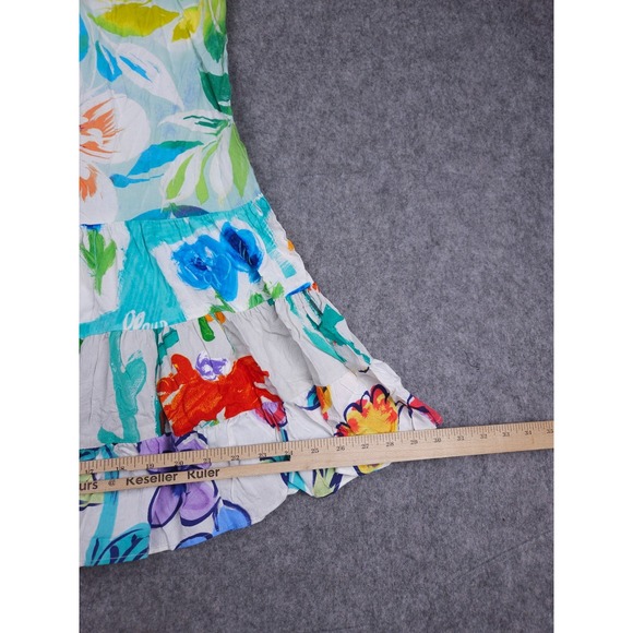 JAMS WORLD Dress Women's Small Hawaiian Floral Hula - Picture 7 of 8